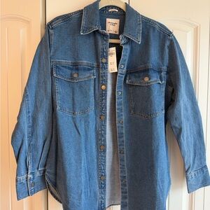 Abercrombie &Fitch Denim Button-Up Shirt